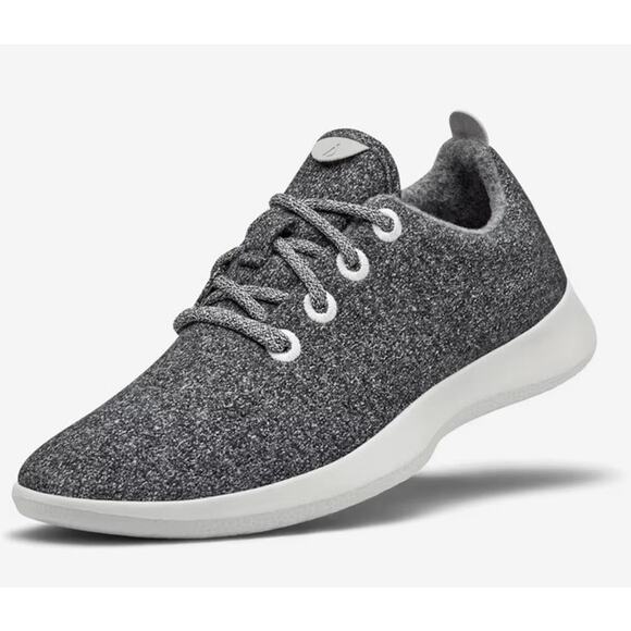 Allbirds Womens Wool Runners 0219 NV1 Gray Everday Sneakers Sz 8 Left Sz 9 Right - Picture 1 of 14